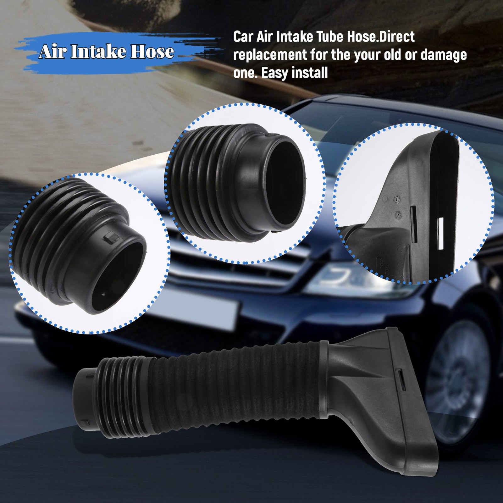 Car Air Intake Tube Hose for W204 C250 M271 2012-2015 1.8L 27109009825903