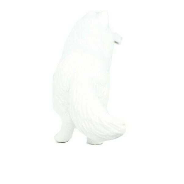 Fox, Arctic, White, Very Nice Plastic Animal, Toy, Kids, Realistic 3.5″ F3373