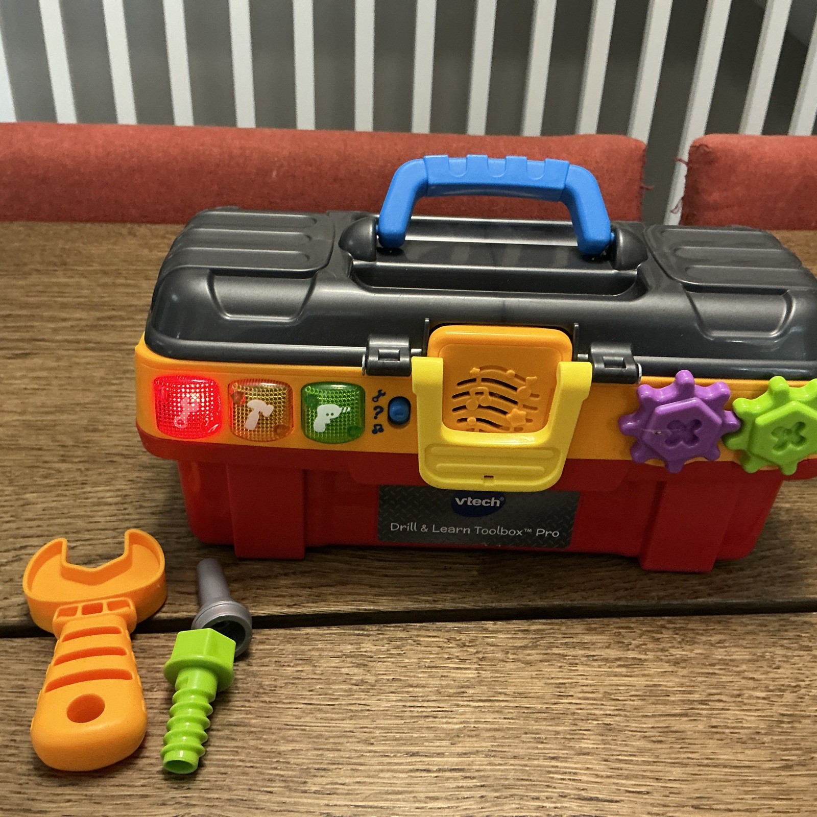 vTech Drill And Learn Toolbox Pro Missing The Drill, Pieces