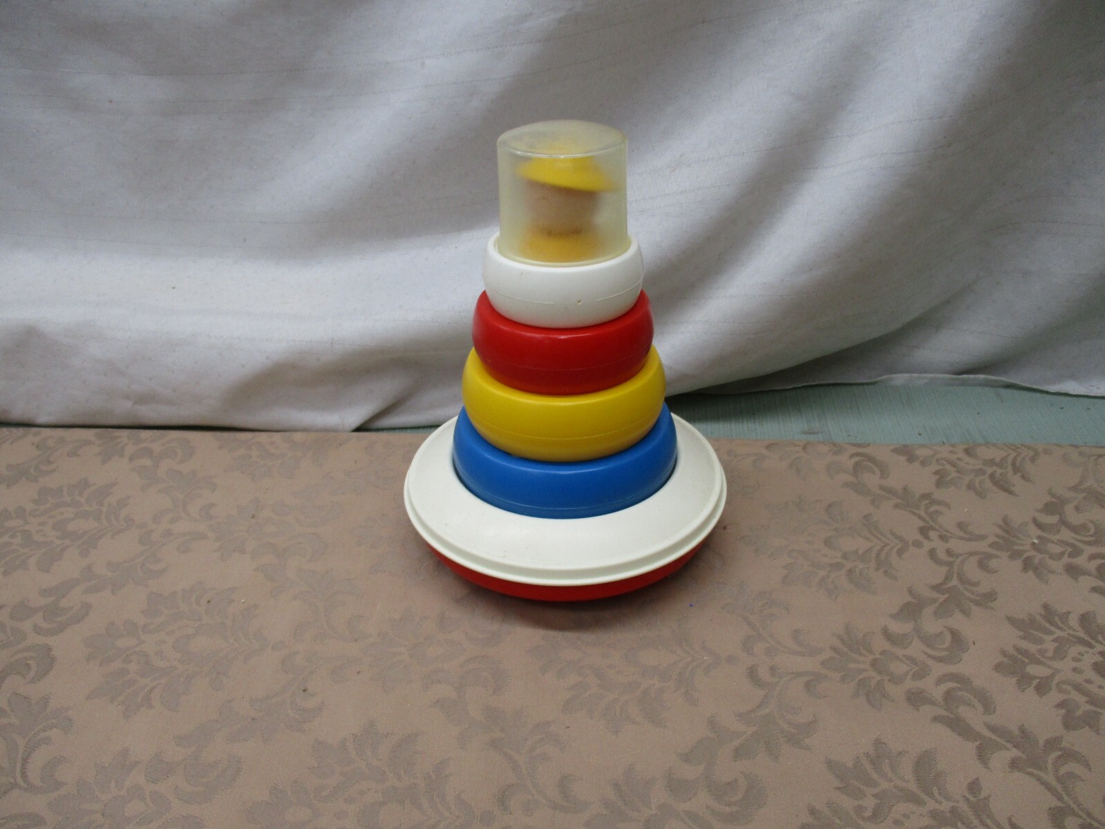 Vintage Tupperware CHILDRENS Tuppertoys Little Lighthouse Shape Sorter Bath Toy