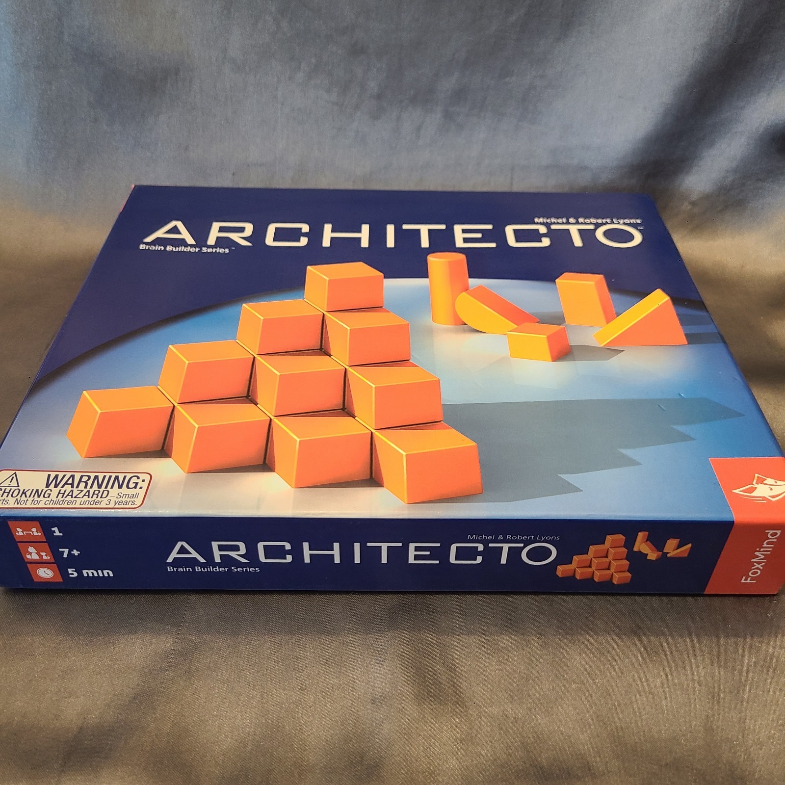 Architecto Brain Building Game Educational STEM Science 2005 FoxMind Lyons Kids