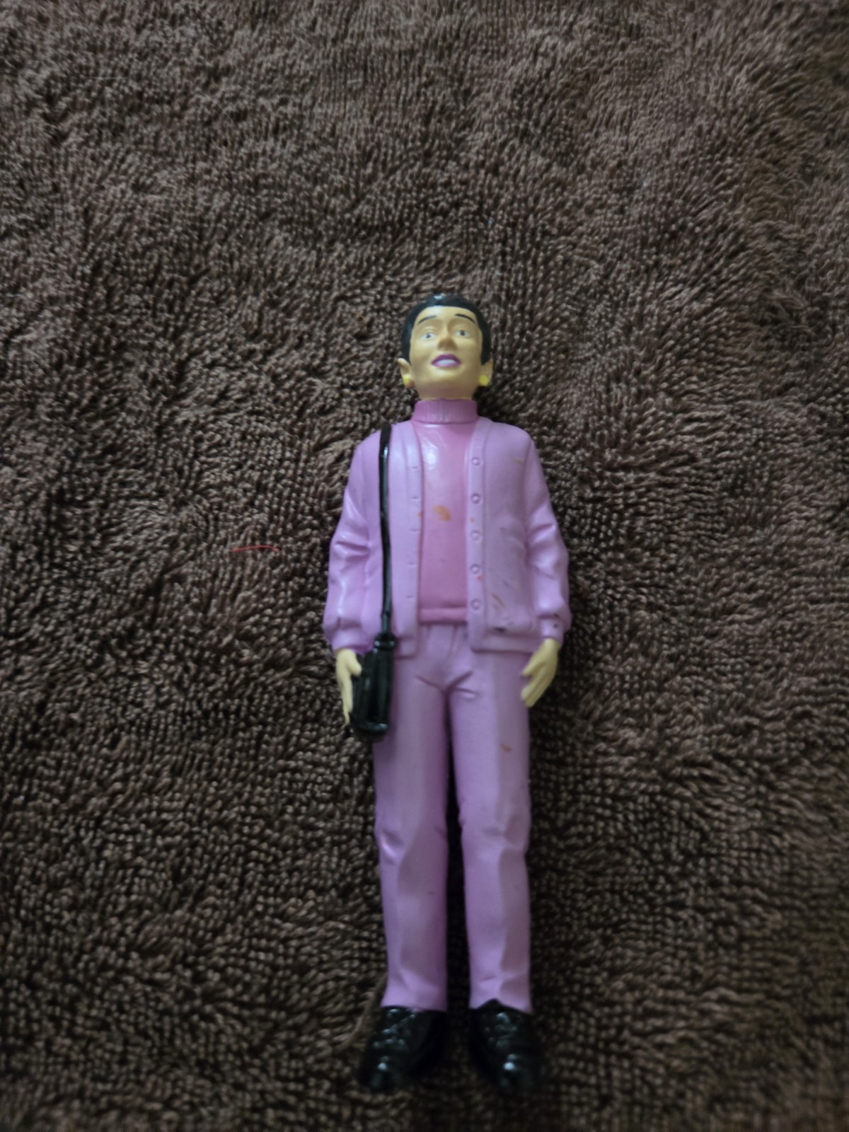 Lakeshore Learning Community PVC People Figure Female In Violet Outfit