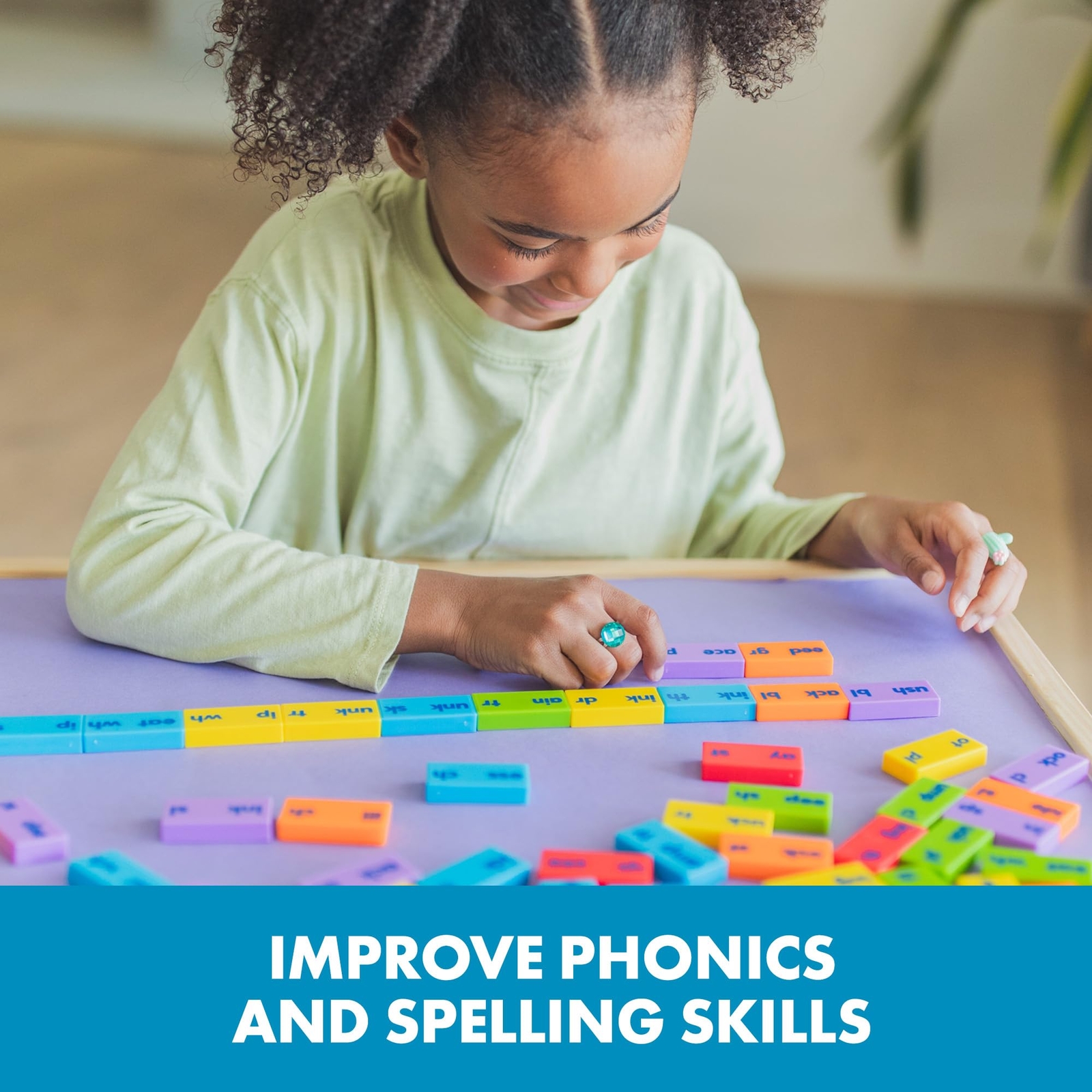 Blends and Digraphs Phonics Dominoes for Kids Learning Confidence Games