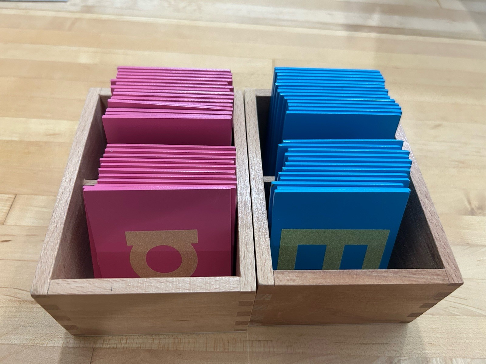 Montessori Upper And Lower Case Sandpaper Letters