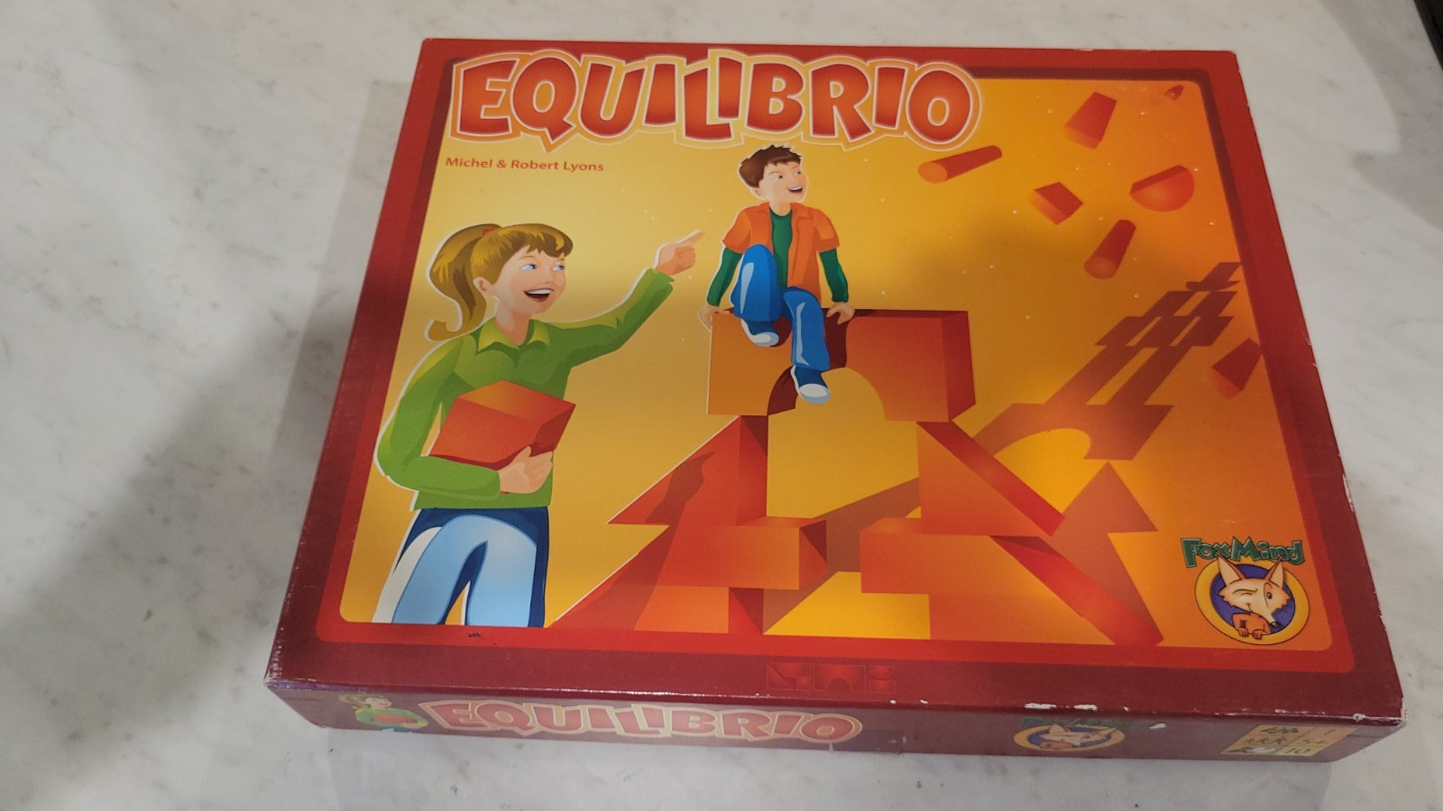 FoxMind “Equilibrio” Game, Brain Builder Series, Age 5+ By Michel & Robert Lyons
