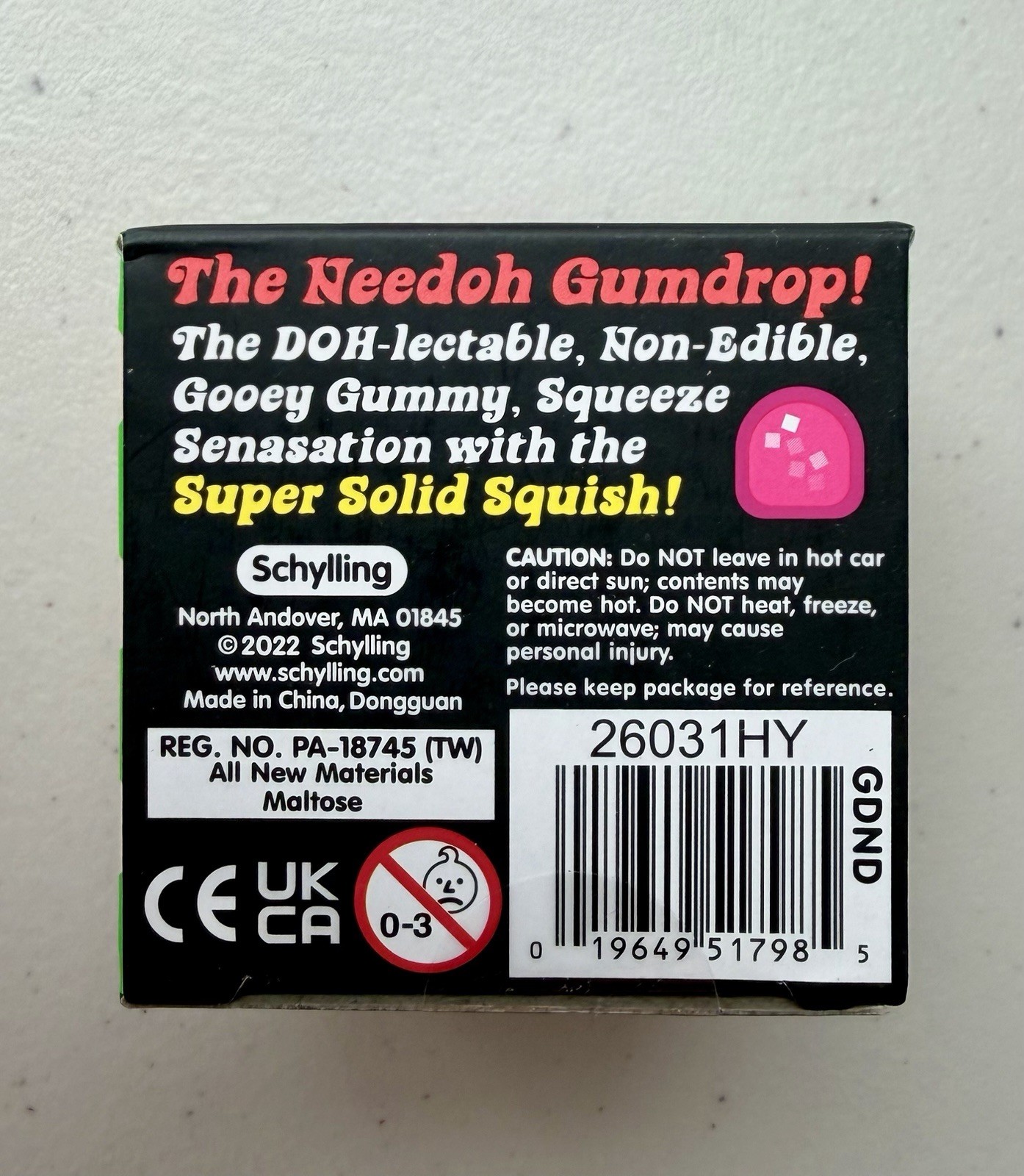 Nee Doh Gumdrop Pink 100% Authentic Schylling 25112HY – qty 1 Random Color
