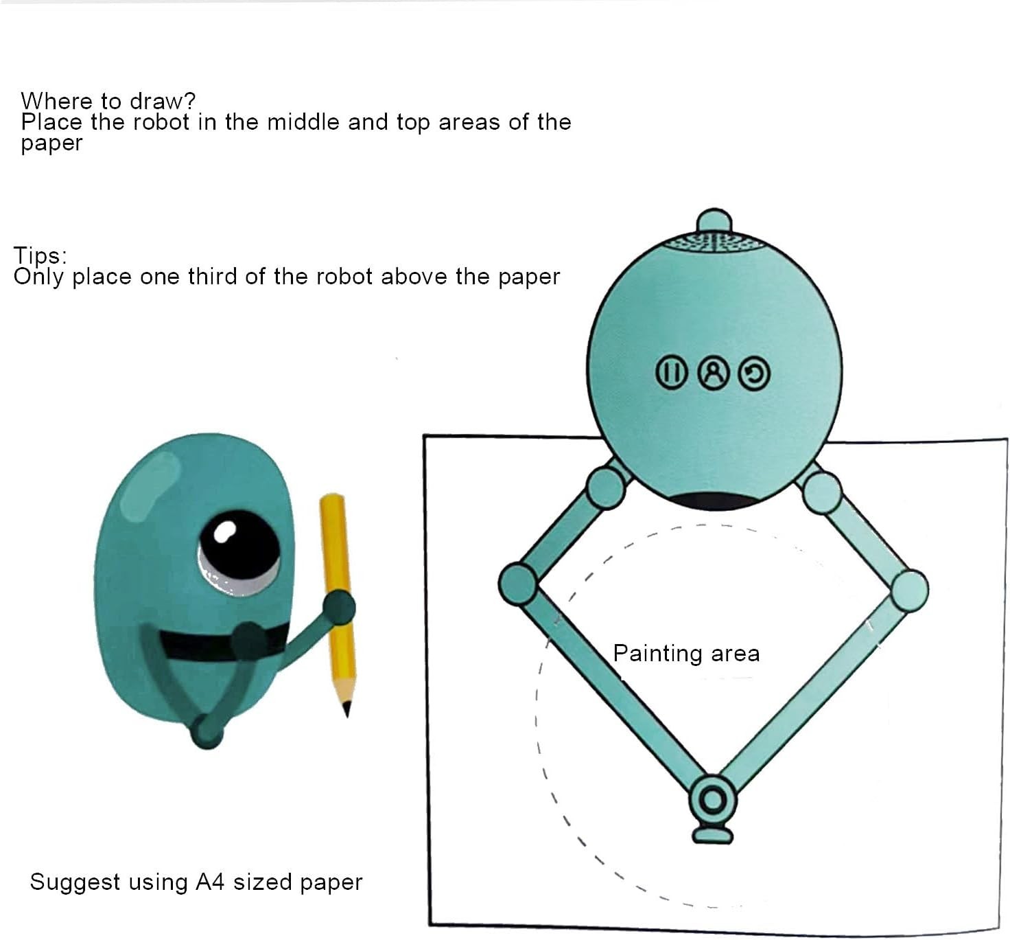 Interactive Educational Smart Drawing Robot Automatic Kids Painting Learning Toy