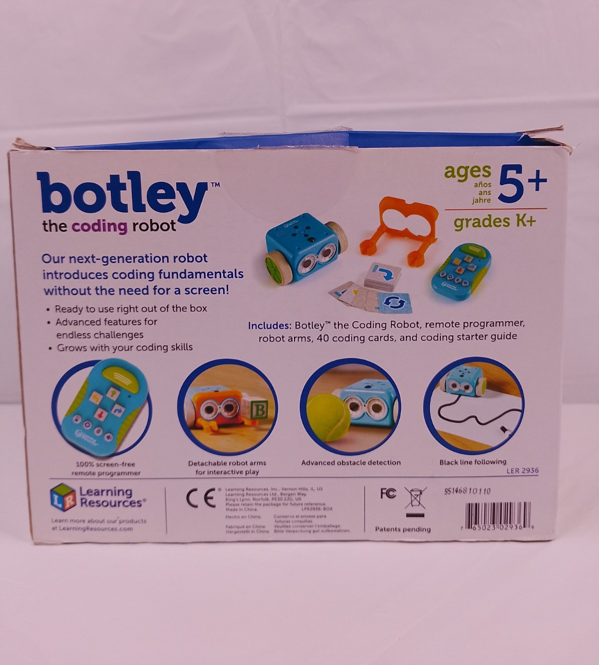Learning Resources Botley The Coding Robot STEM Toy Incomplete Set