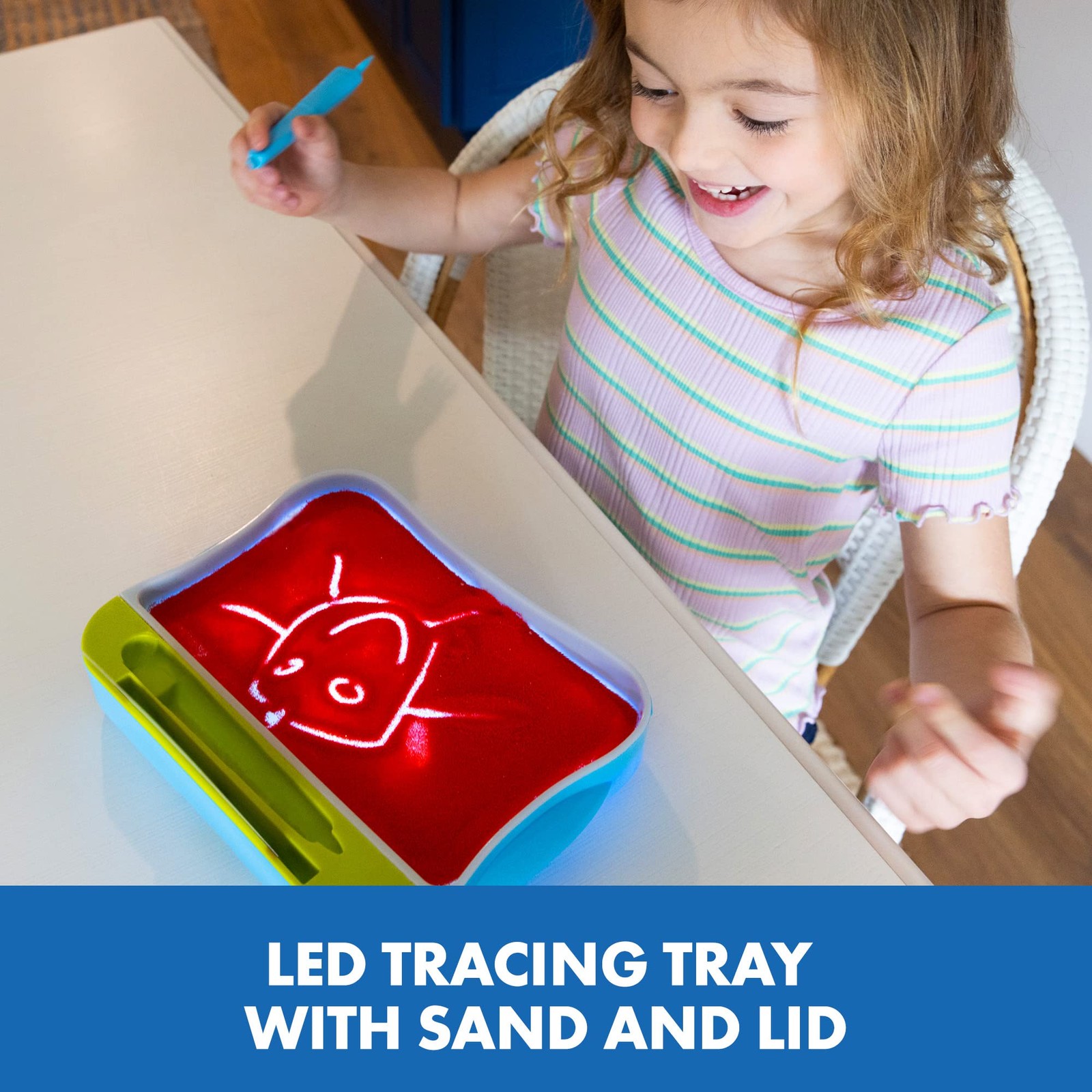 Light-Up Tracing Center – Letter Tracing for Ages 3-5, Preschool Learning Act…