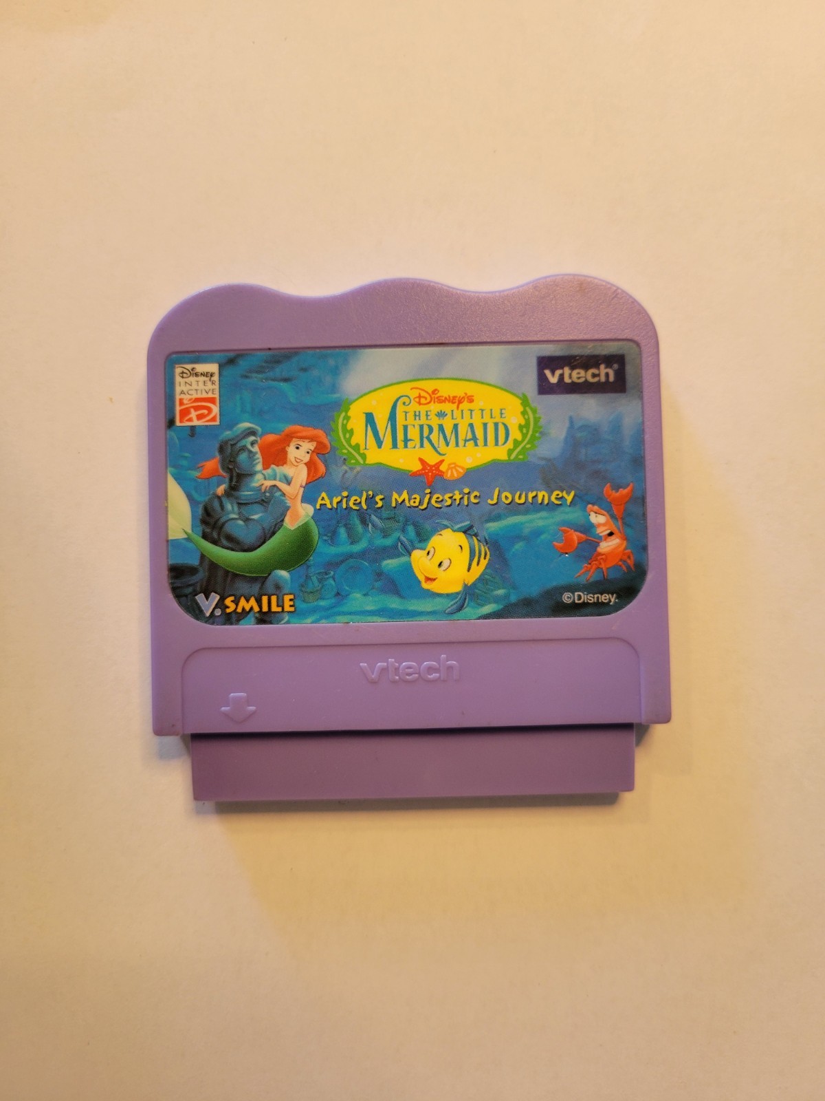 Disney Little Mermaid Ariel’s Majestic Journey VTech V Smile Game Cartridge