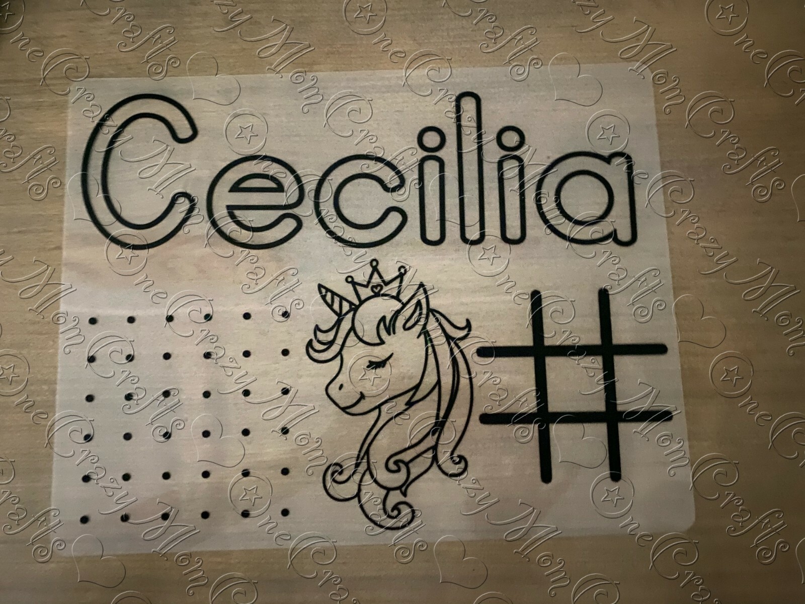 Kids Dry Erase Activity Placemat – Personalized – Reusable