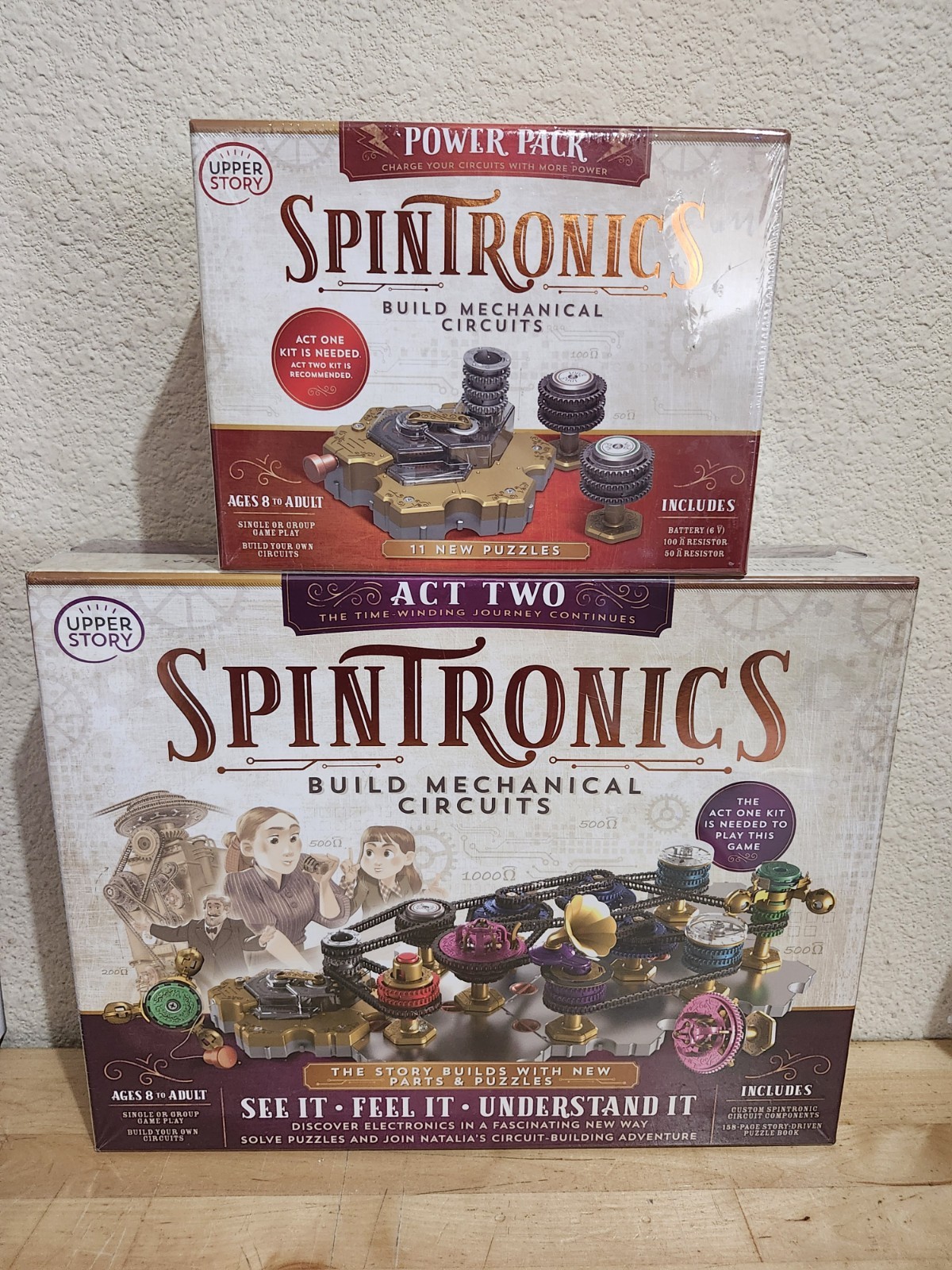 NEW SPINTRONICS ACT TWO POWER PACK LOT FACTORY SEALED