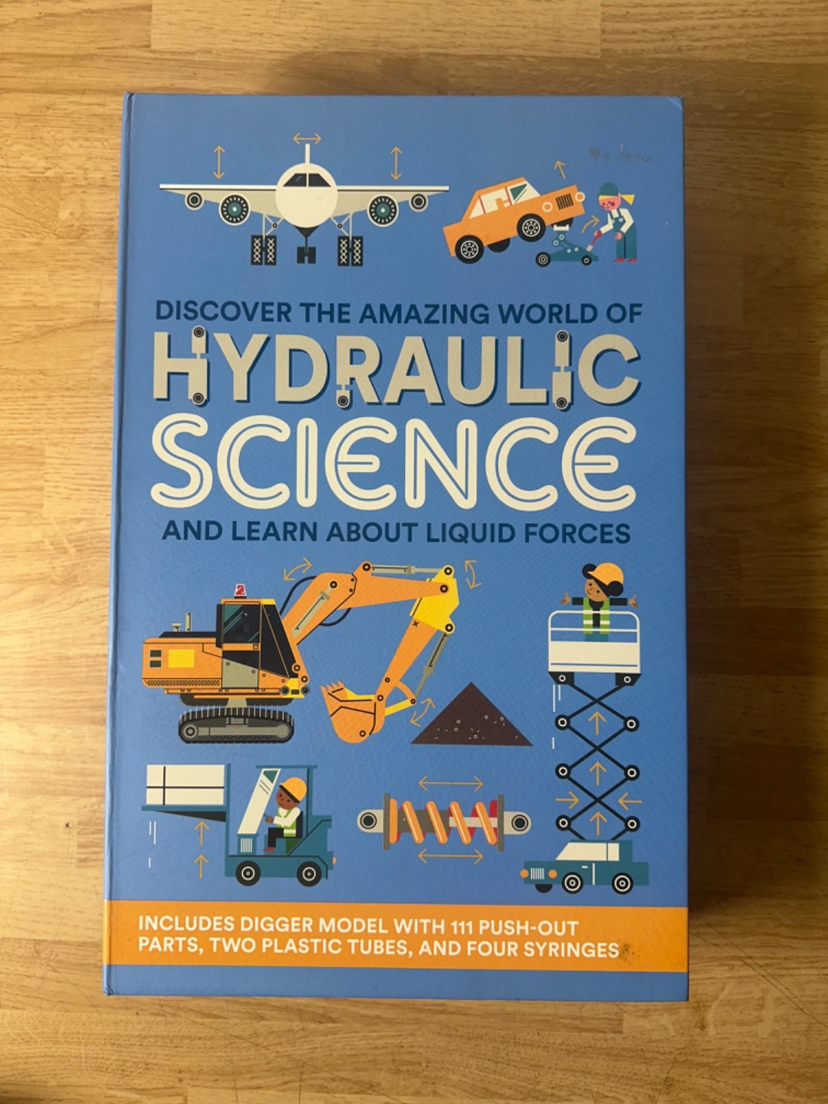STEM LEARNING TOY – DISCOVER THE AMAZING WORLD OF HYDRAULIC SCIENCE NEW OPEN BOX