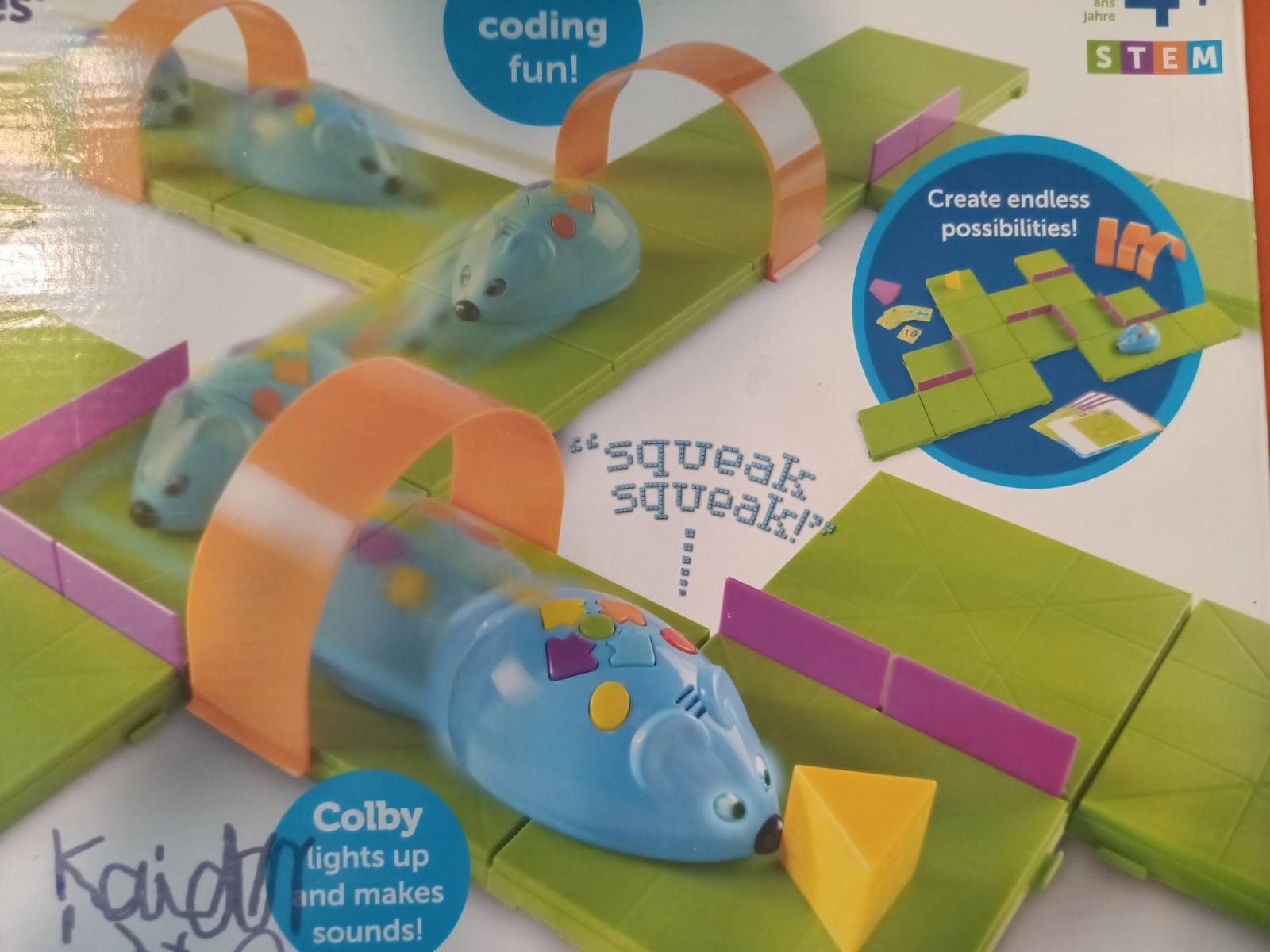 Code & Go Colby Robot Mouse Activity Set, Ages 4+, STEM Learning Resources
