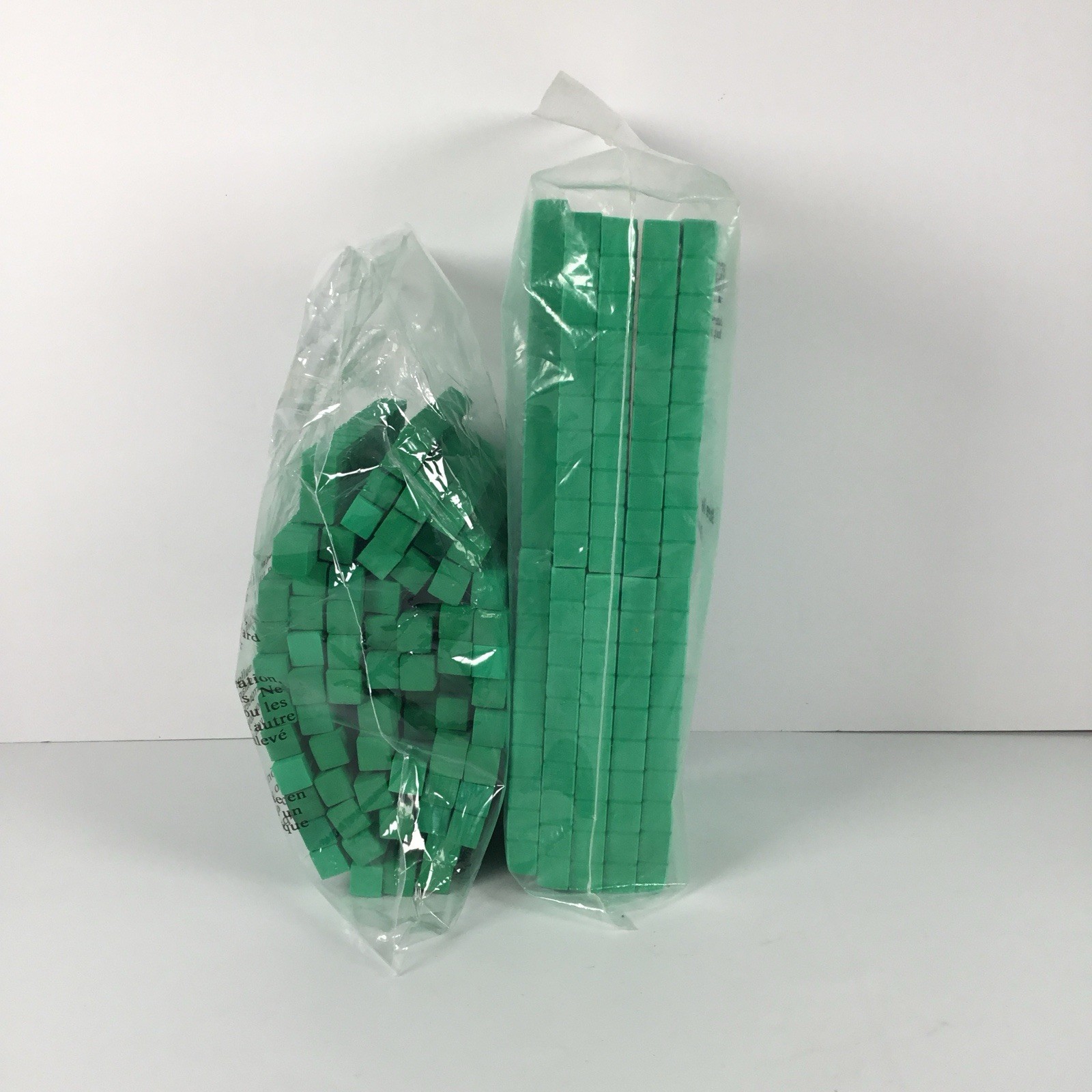 Base 10 Math Manipulatives Blocks Foam Tens Hundreds Units