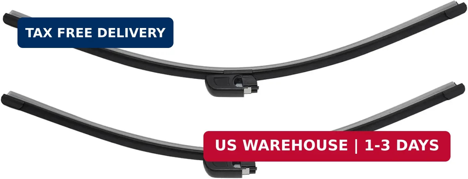 1 Set Windshield Wiper Blade Compatible with Bentley Continental Gt Gtc &