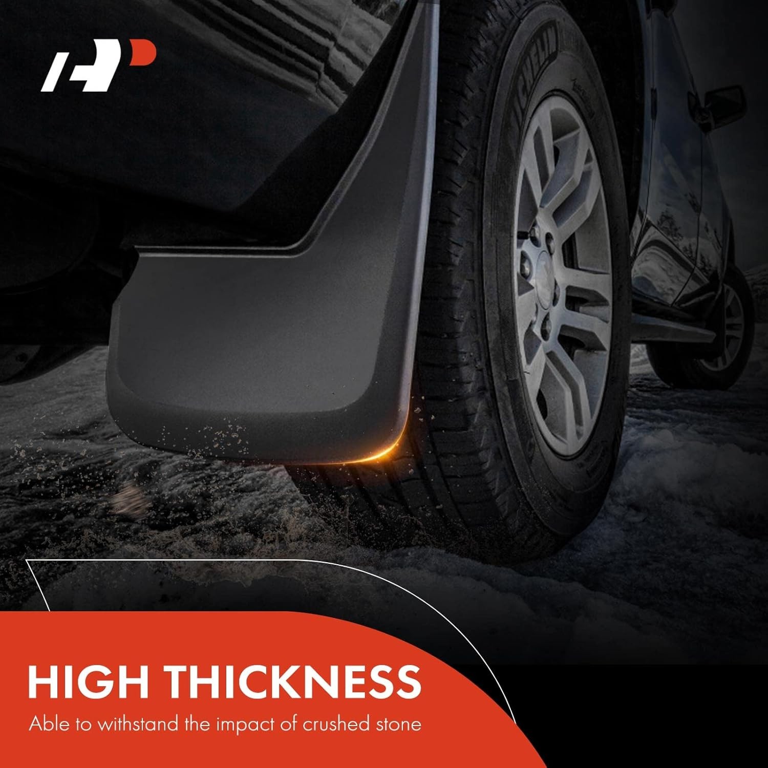 A-Premium 4PCS Mud Flaps Compatible with Toyota Tacoma 2005-2015 Pickup (with Fe