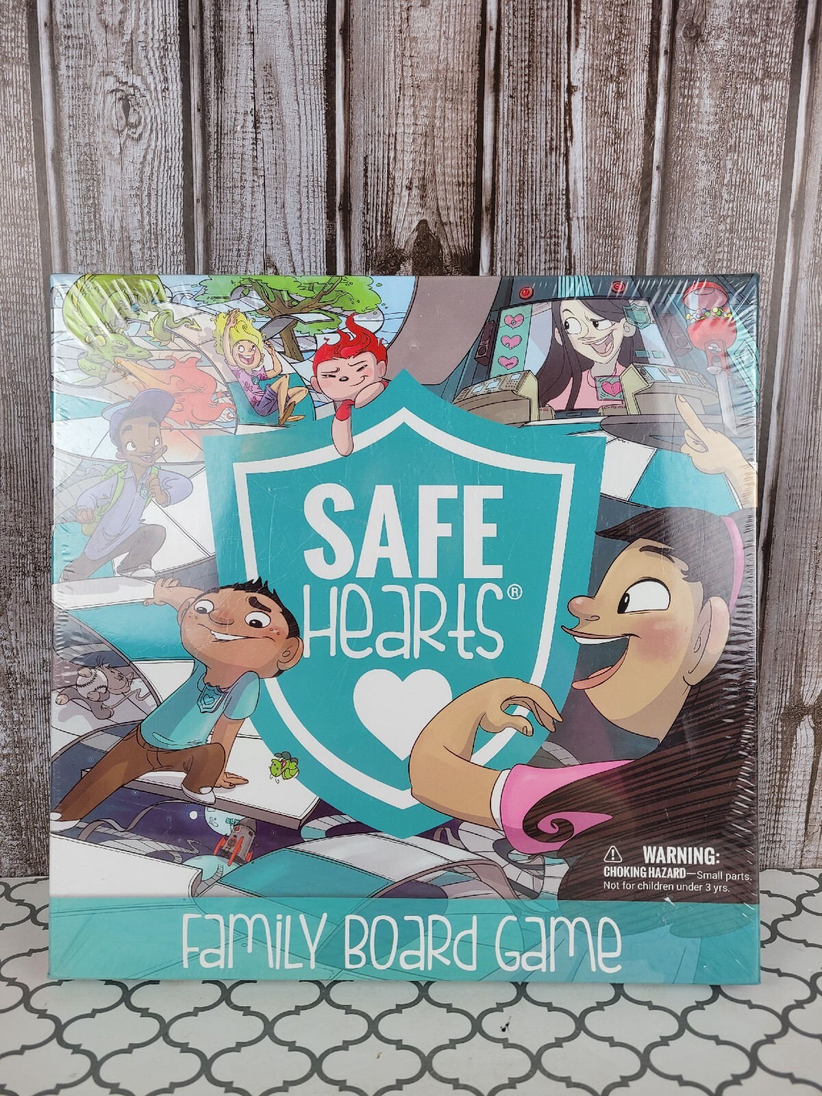 Safe Hearts Family Board Game Safety Awareness Education Damsel In Defense NEW