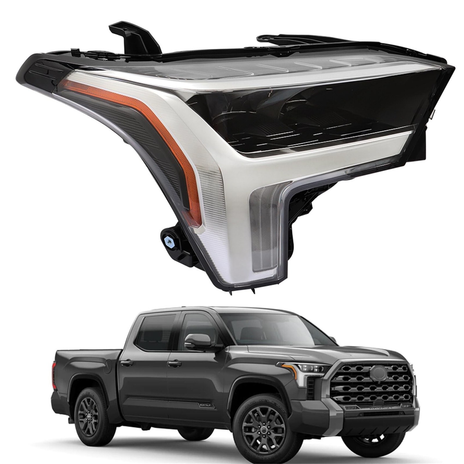 labwork Headlight Assembly Replacement for Toyota Tundra 2022-2023 SR/SR5/Lim…