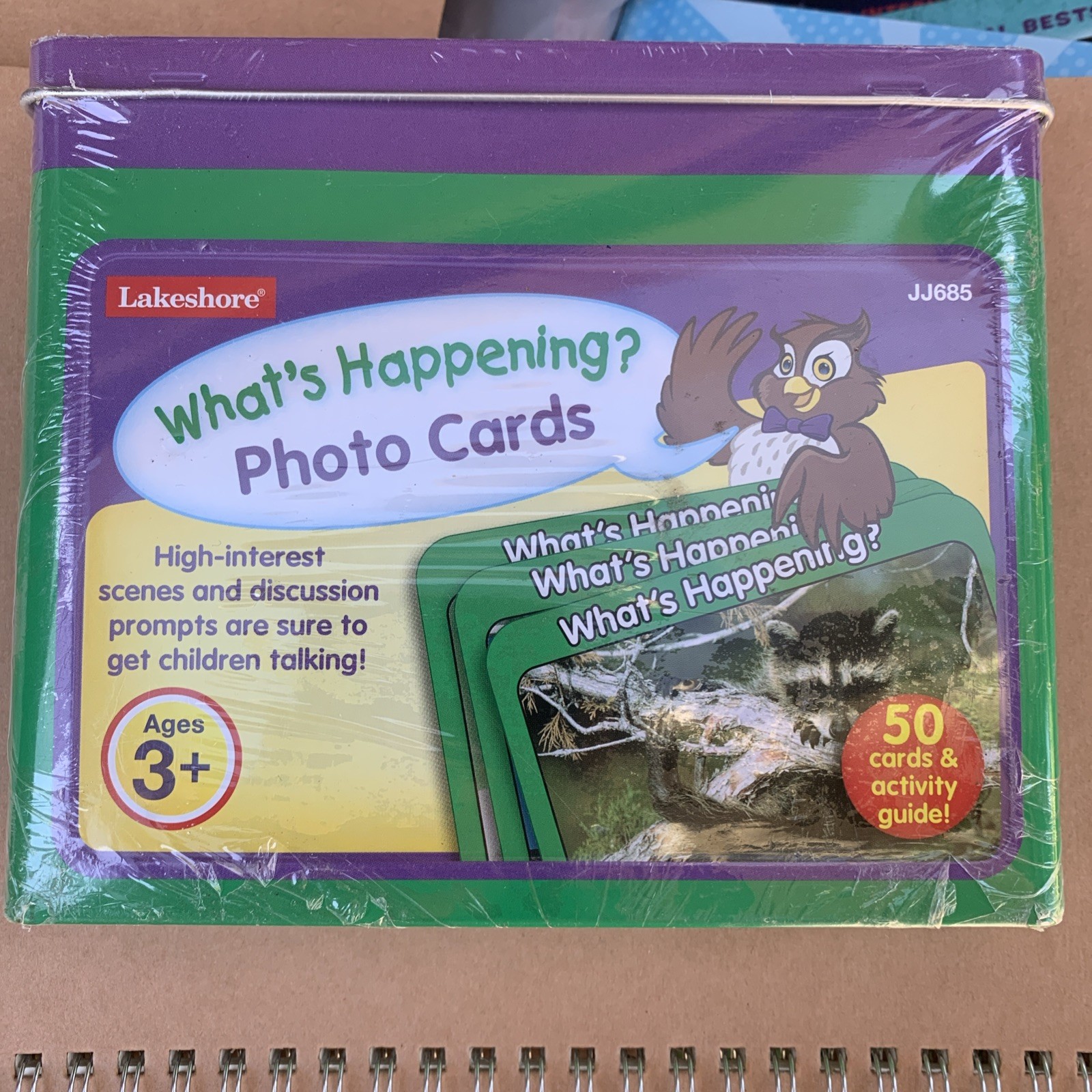 Lakeshore What’s Happening? Photo Cards Language Speech Therapy Flashcards New