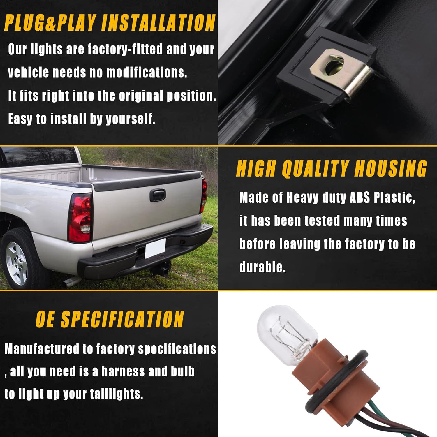 Boine Compatible With 2003 2004 2005 2006 Chevy Silverado 1500 2500 3500 Driver
