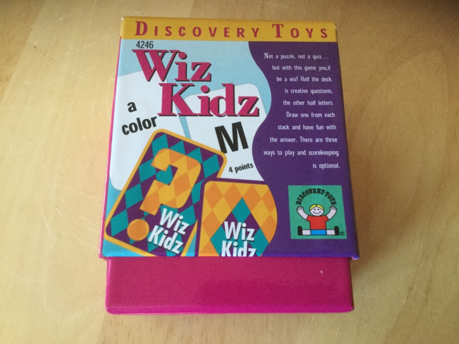 Pre Owned Wiz Kidz Discovery Toys Card Game. 4246