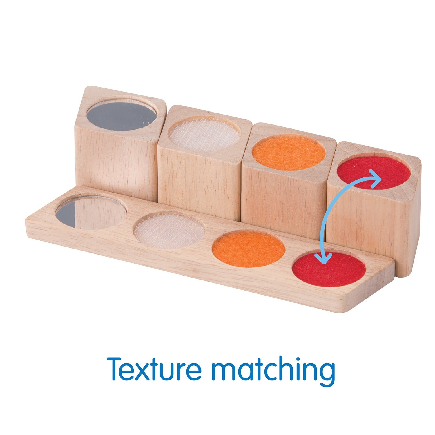 Wonderworld Wooden Sensory Blocks WW-2511 (NEW)