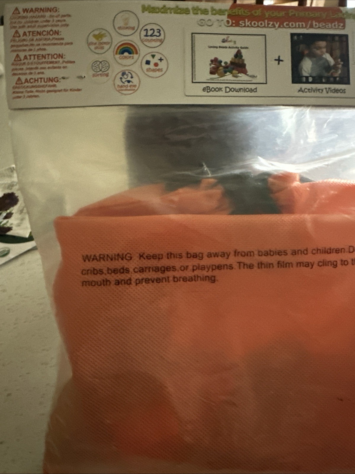 Primary Lacing Beads – Skoolzy Brand
