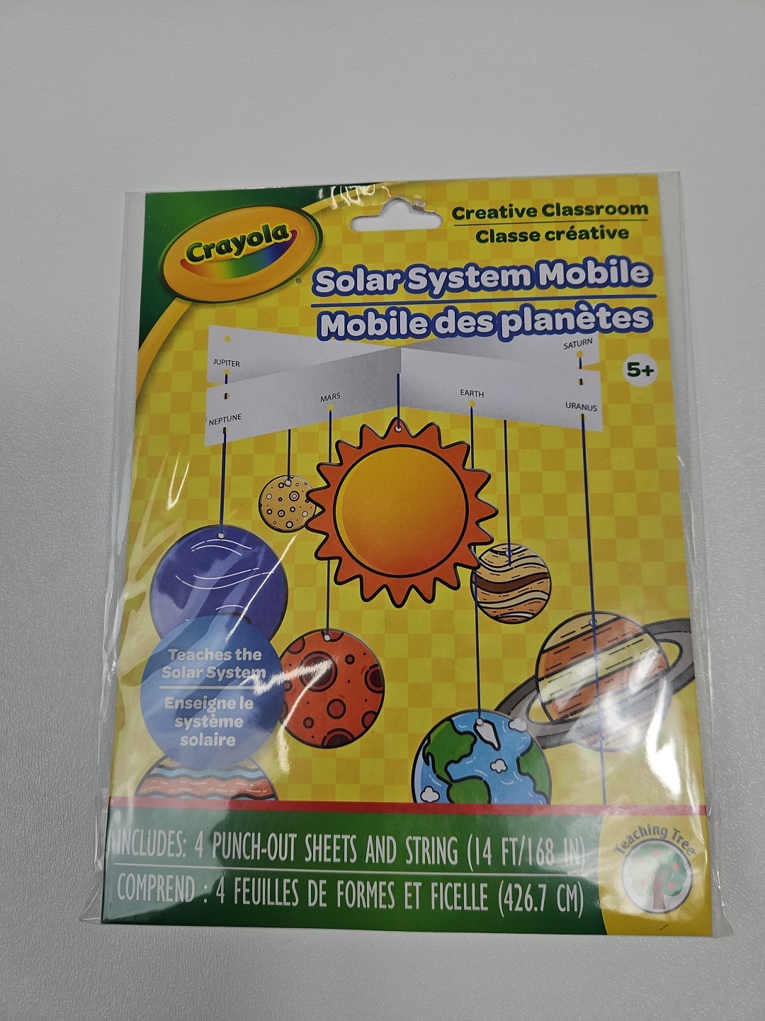 SOLAR SYSTEM Mobile Creative Classroom SPACE Art Craft Project CRAYOLA Ages 5+