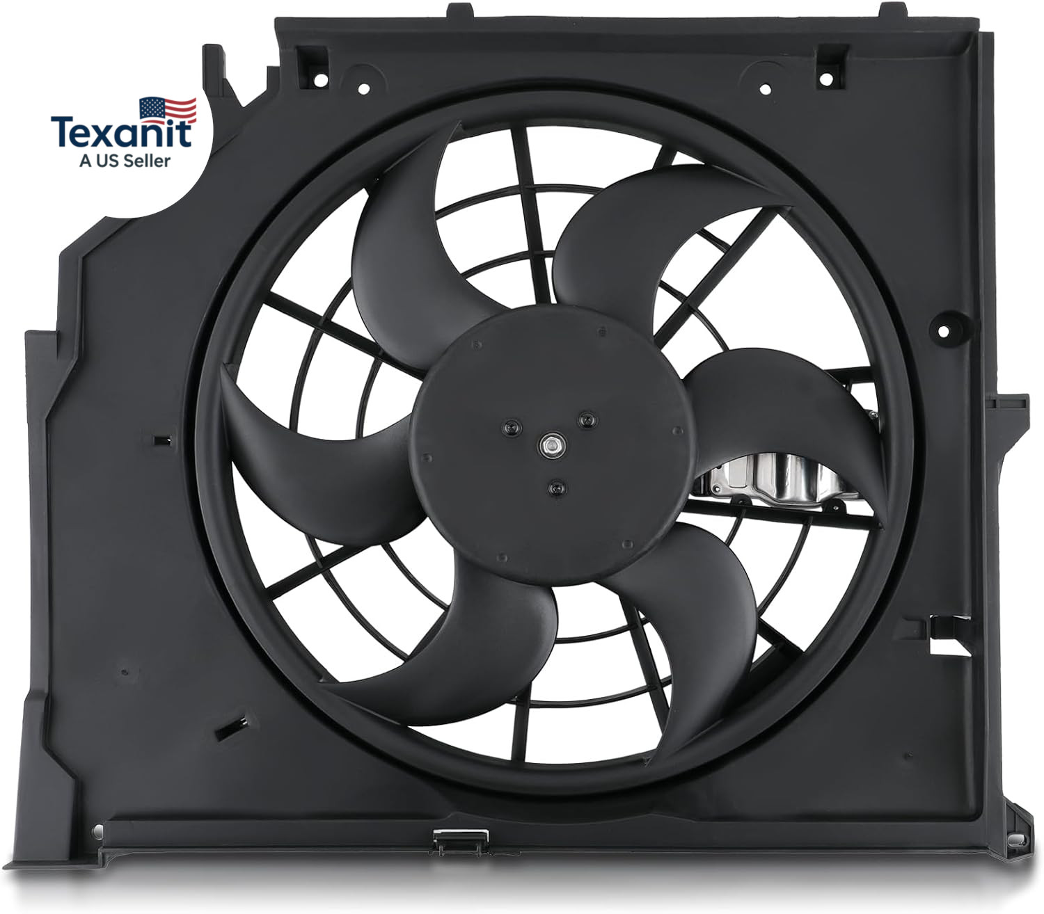 Cooling Fan Assembly, Electric Radiator Fan Automotive for BMW 1999-2005
