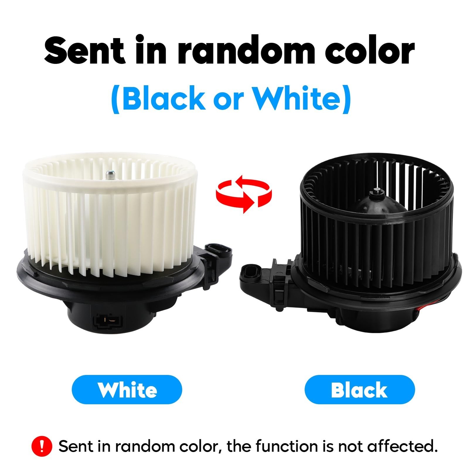 Front HVAC Heater Blower Motor w/Fan for 08-12 Ford Escape/08-10 F250 F350 F4…