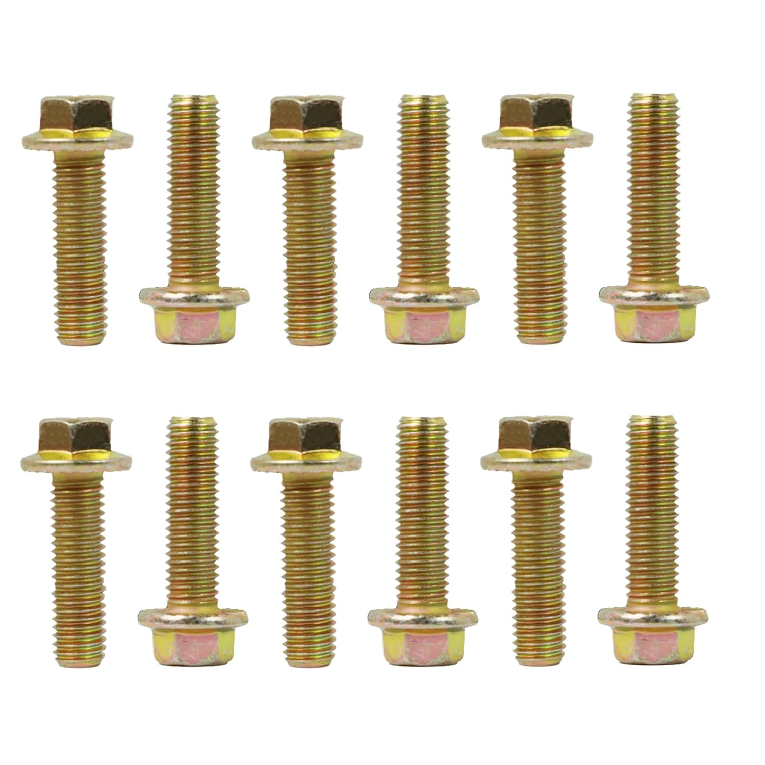 12 Pcs 551652 Bell Housing Bolts Set Kit Compatible with LS/LT Engine Transmiss