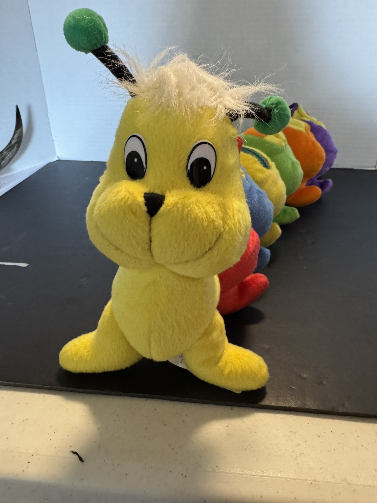 Discovery Toys Caterpillar Dress-A-Pillar Plush Learning Toy 23″ Vintage