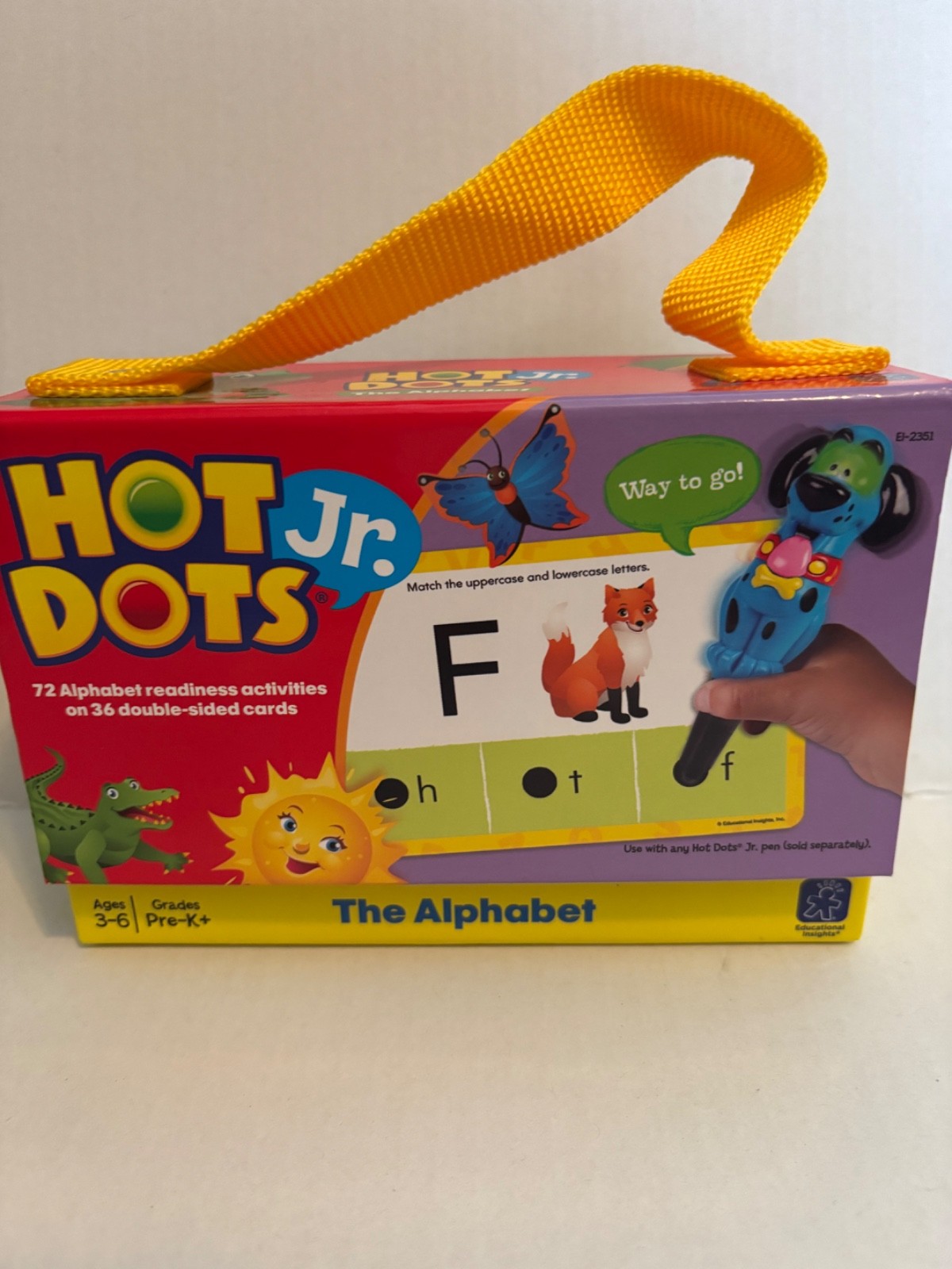 Hot Dots Jr The Alphabet Includes Puppy Pen