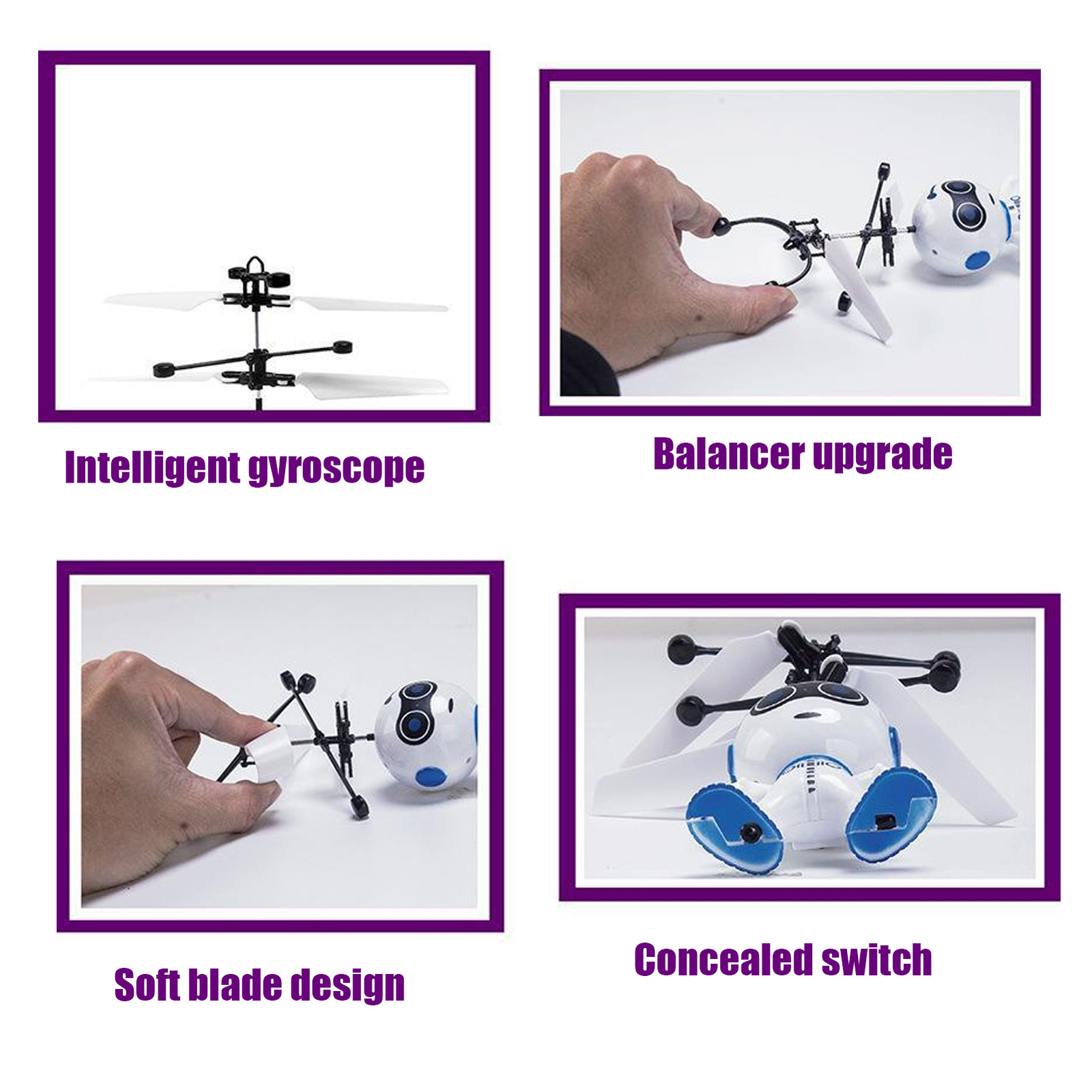 Flying Robot MiniDrone Children Toys For Boys Age 3 4 5 6 7 8 9 10 Year Old Kids