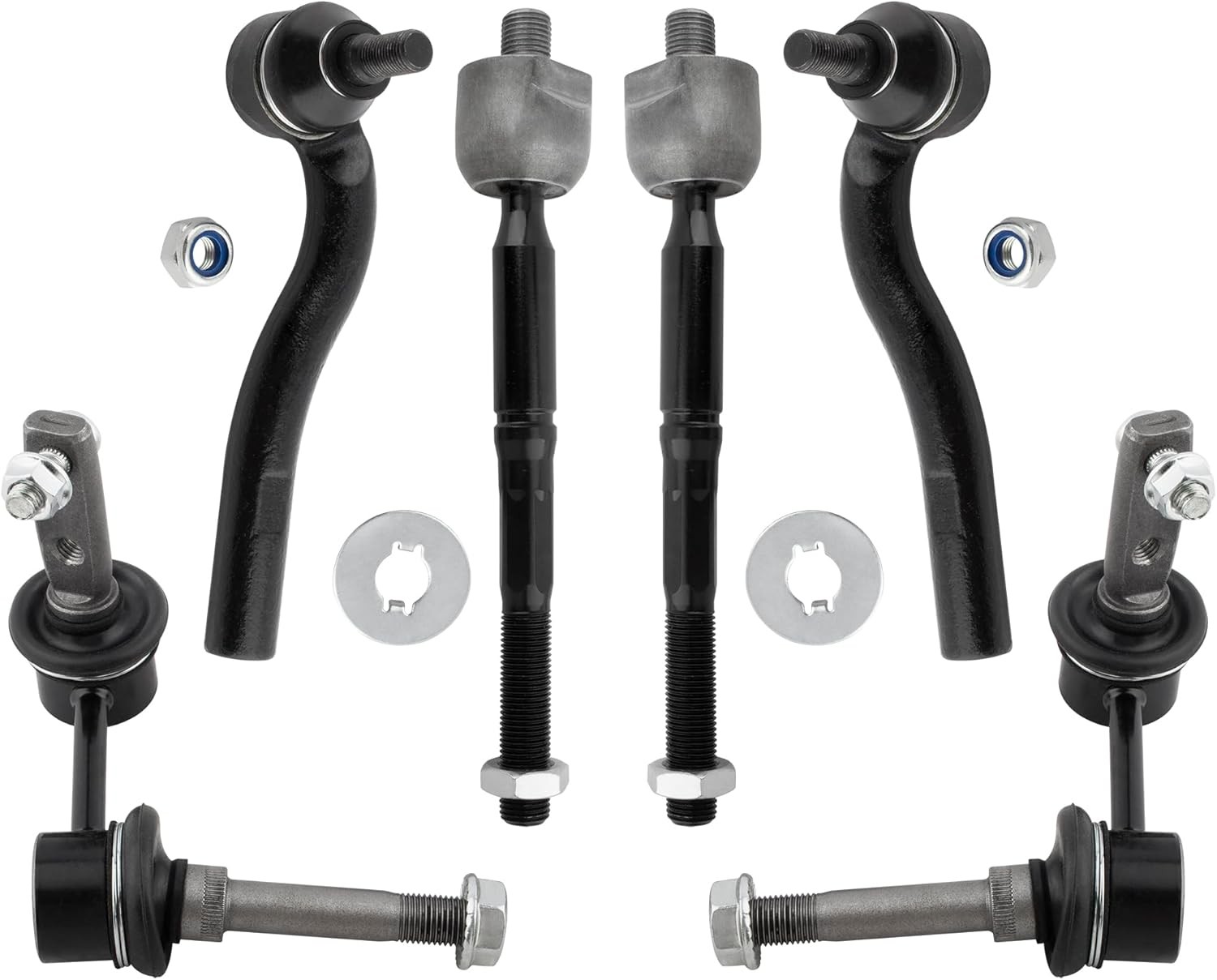 Inner Outer Tie Rod Ends Sway Bar Kit for Lexus 6 Piece