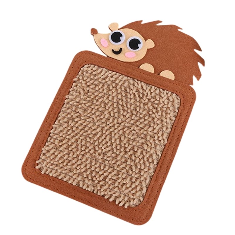 Animal Sensory Play Board Sturdy Felt and Plush Animal Mats for Newborns and Up