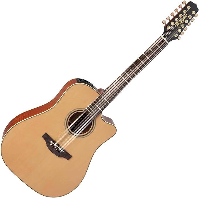 Takamine Pro Series 3 P3DC-12 Dreadnought Body 12-String Acoustic Electric