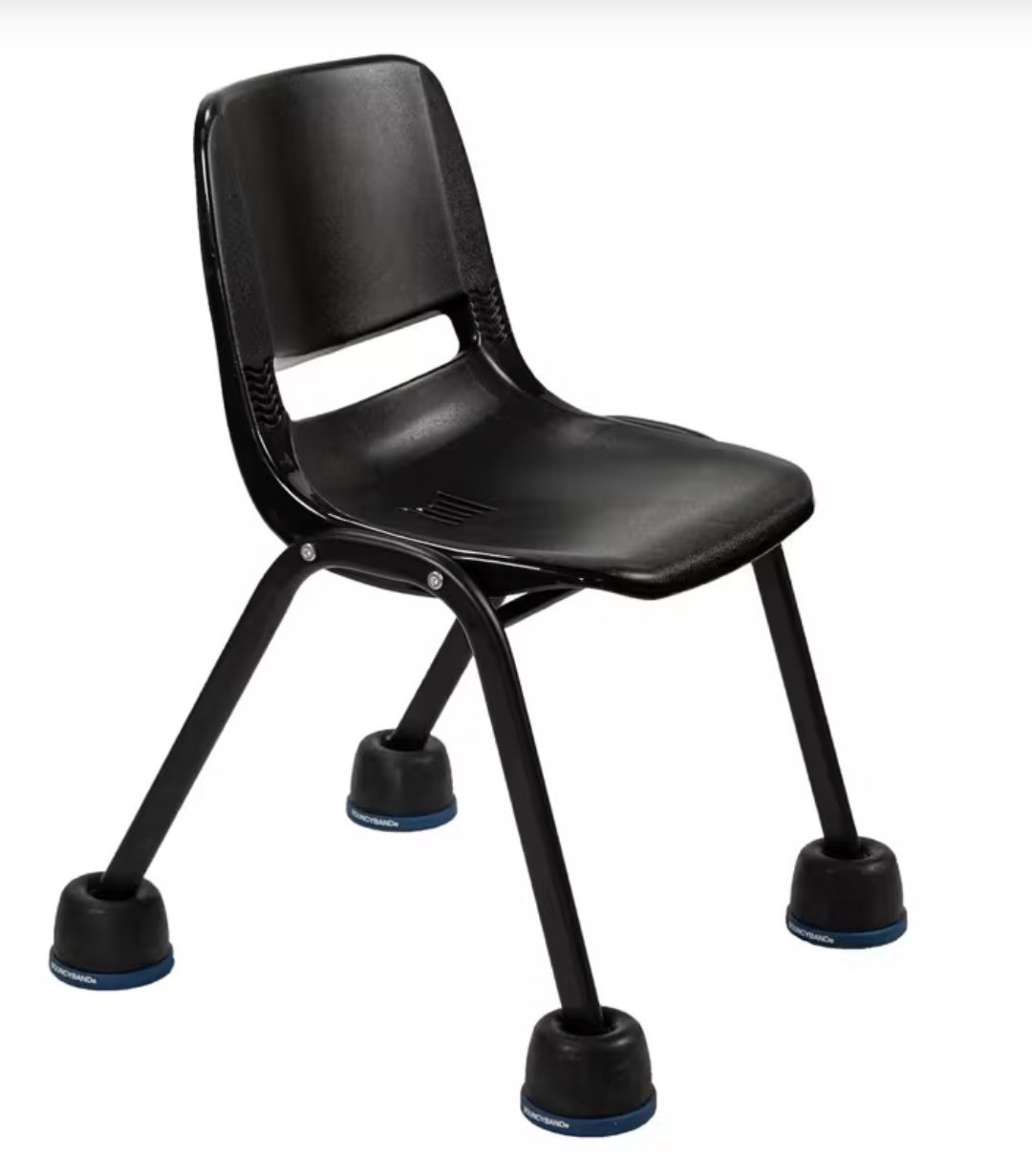 2 Sets (8 Pieces) Bouncy Band Wiggle Wobble Chair Focus Transform Standard Sch