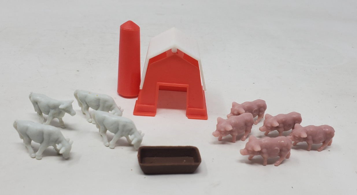 Mixed Lot Miniature Farm Animals Figures