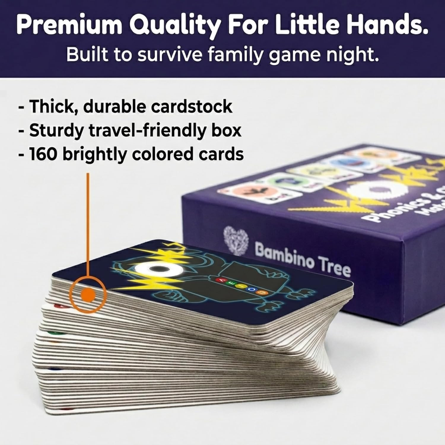 WOWELs Phonics and Vowel Sounds Card Game – Learn to Read Kindergarten 1st 2nd G