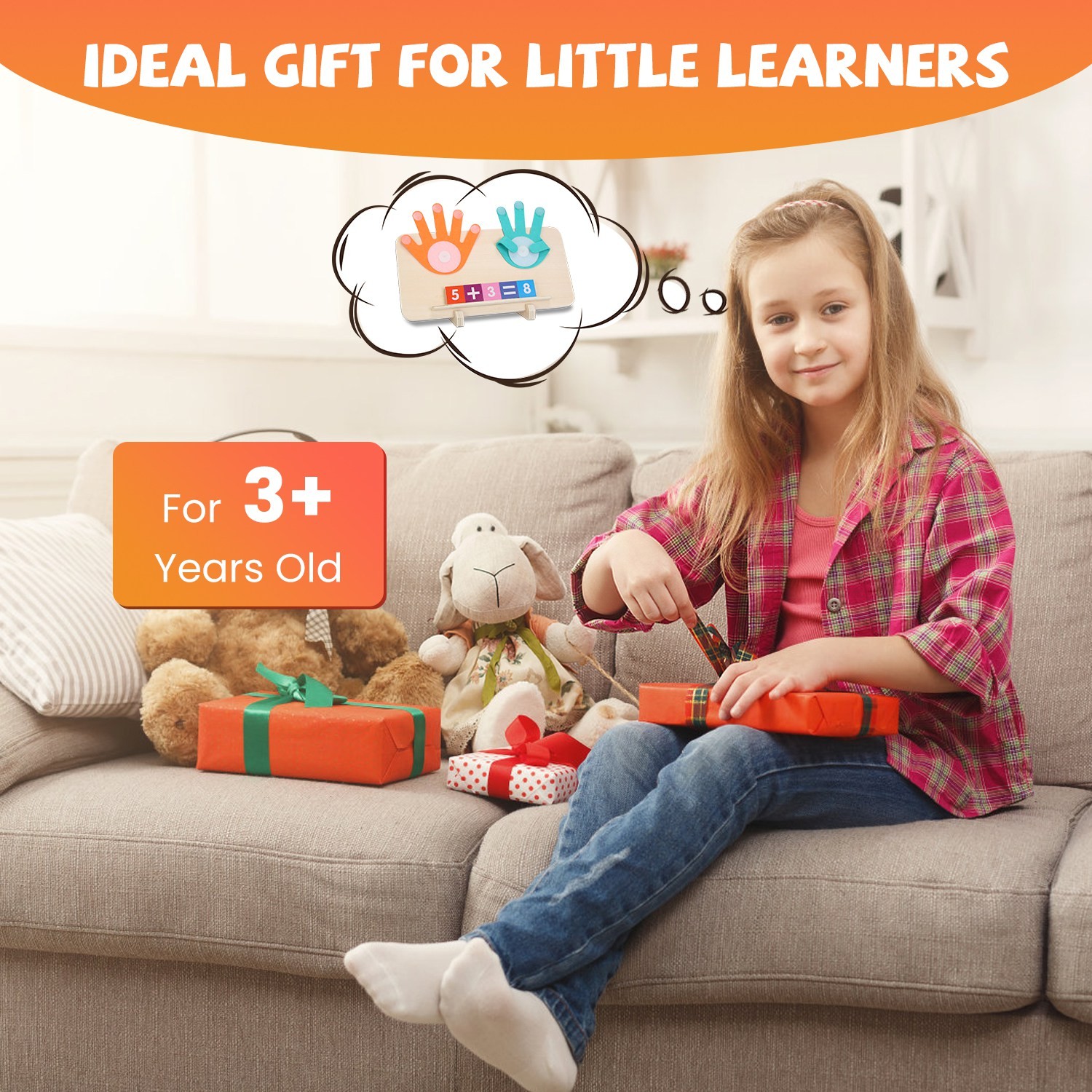 Toddler Educational Toys Talking Flash Cards Alphabet Learning for 3+ Years Old