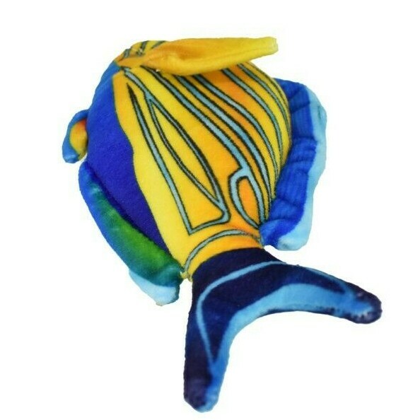 Striped Surgeonfish, Tropical Fish Magnet, Soft Stuffed Fish 5 1/2″ CWG33BB3