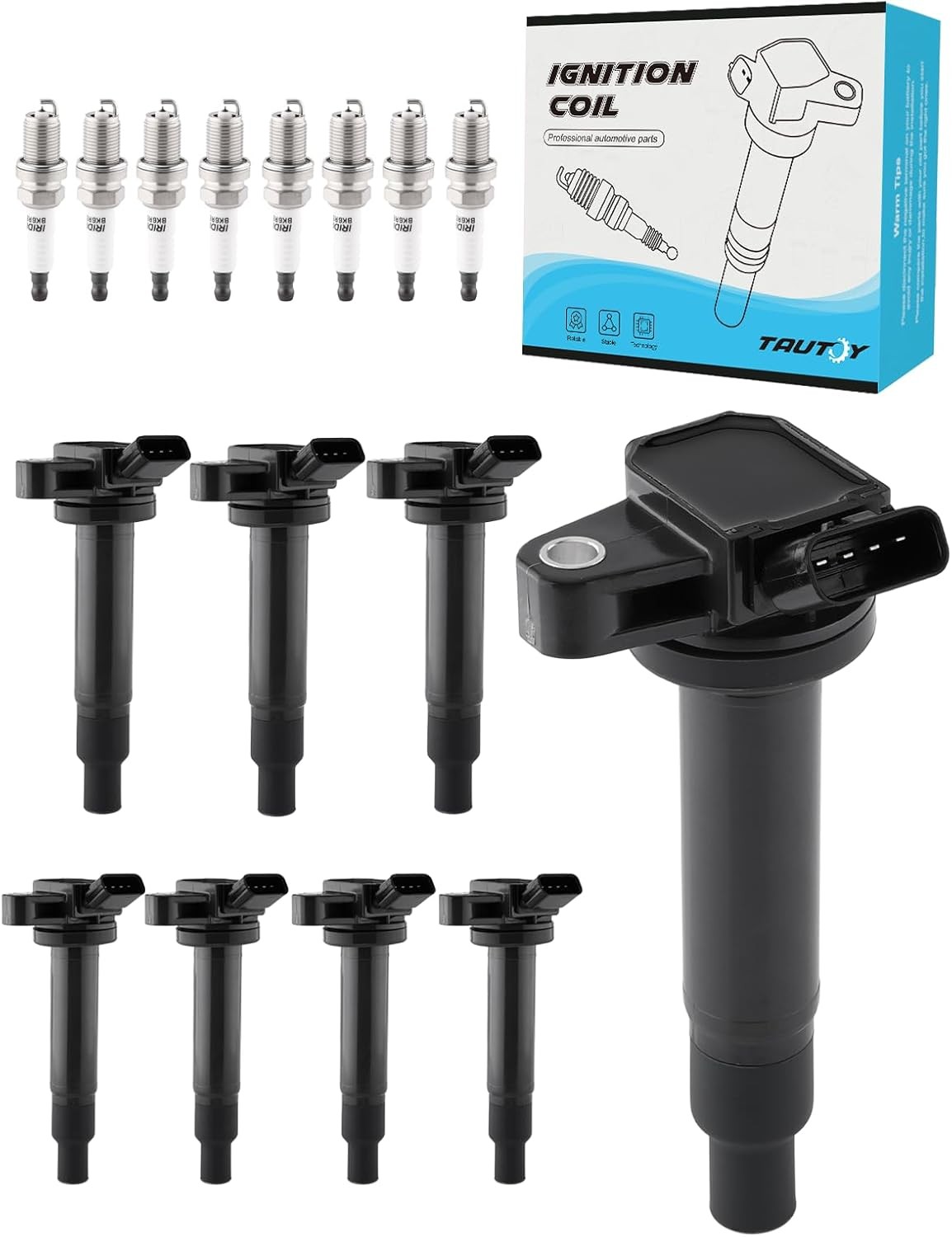 UF493 UF230 Ignition Coil 4504 Spark Plug For Lexus GS430 LS430 SC430 4.3L