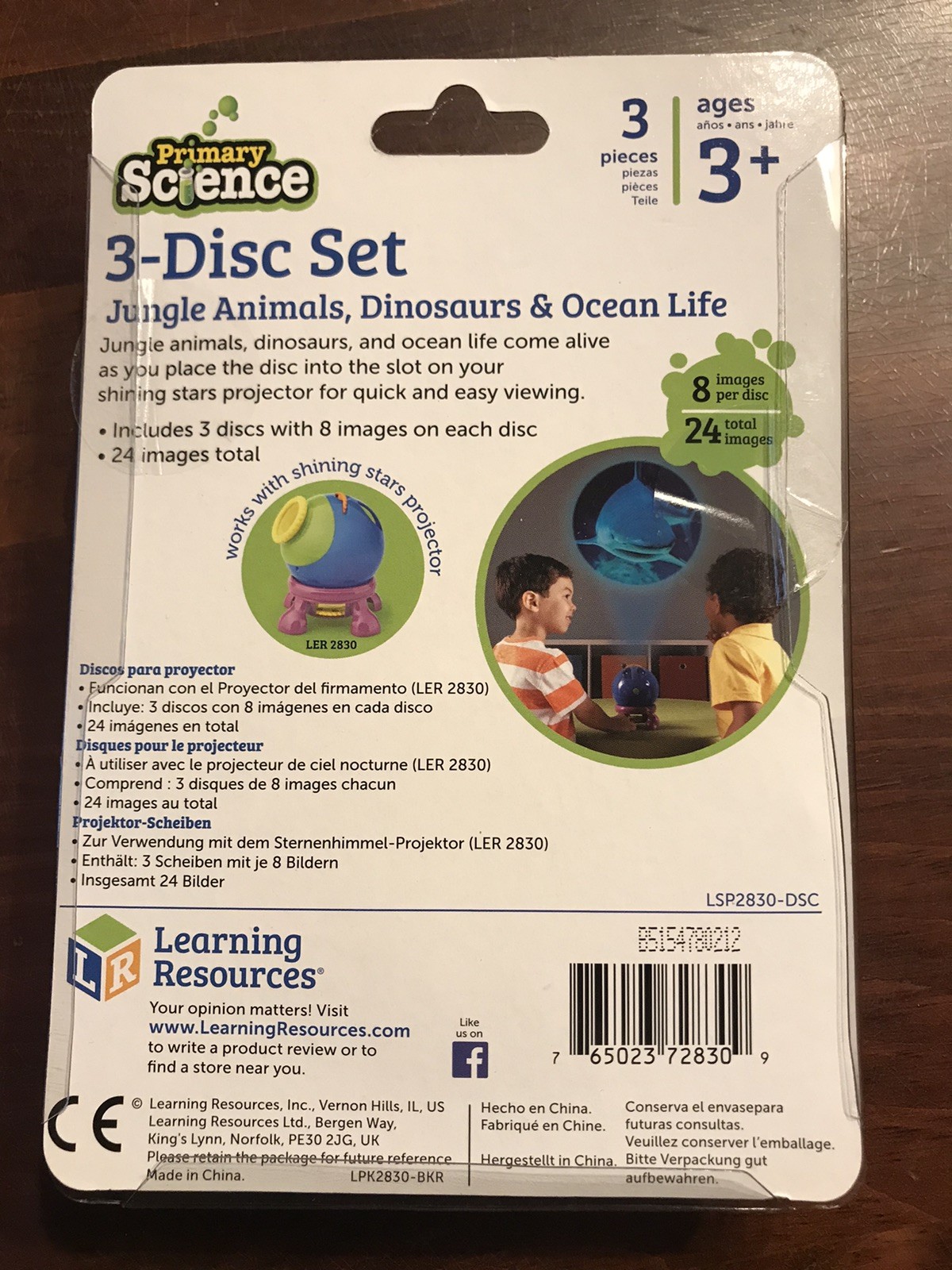 Primary Science 3-Disc Set, For Shining Stars Projector, P2830-DSC New