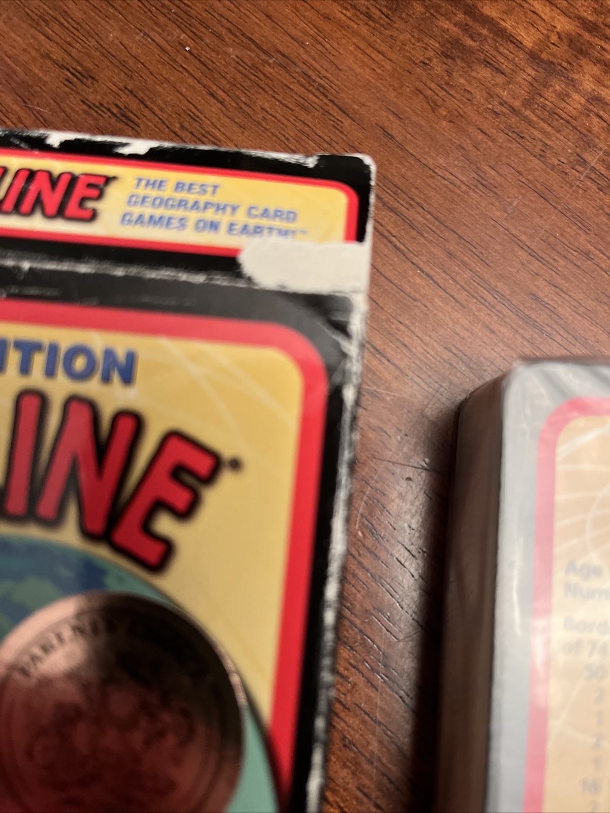 NEW Open Box Borderline Geography Card Game USA Edition Sealed Cards