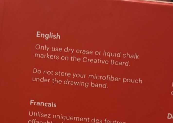 Osmo Genius Creative Board Dry Erase Screen with Box