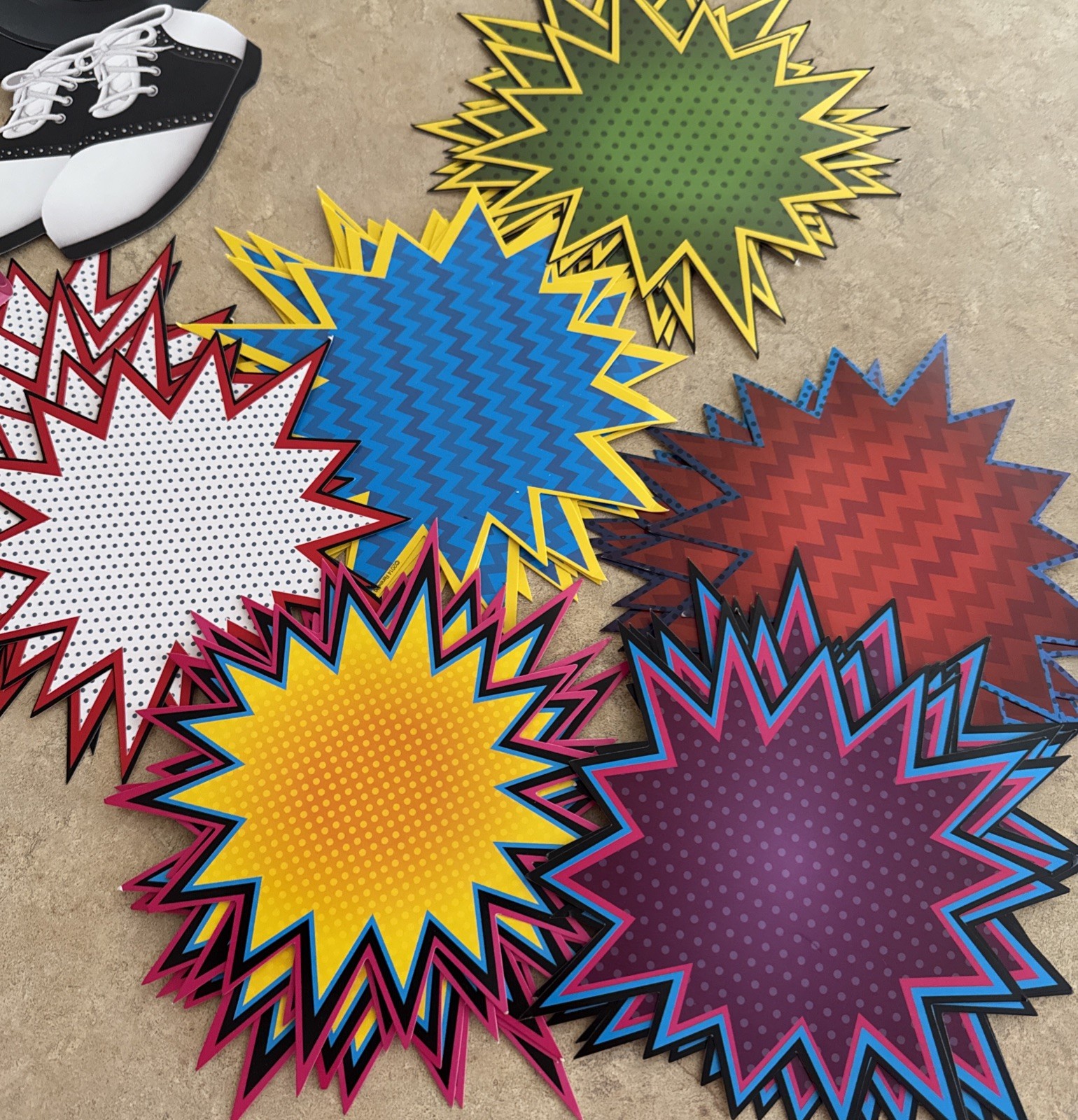 Bulletin Board Cutouts Classroom – Party Decor – Pom Pom Package