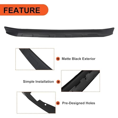 Front Lower Bumper Valance Deflector Compatible with 2011-2016 Ford F250 F350
