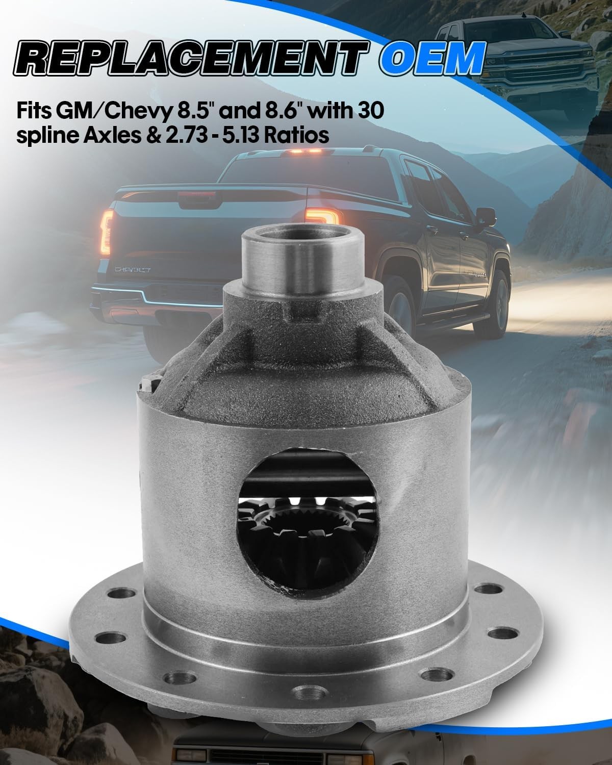 Differential Locker 8.5 8.6 10 Bolt 30 Spline